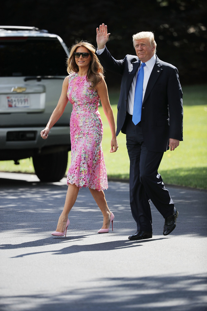 От первого лица: 50 лучших образов Мелании Трамп (фото 14)
