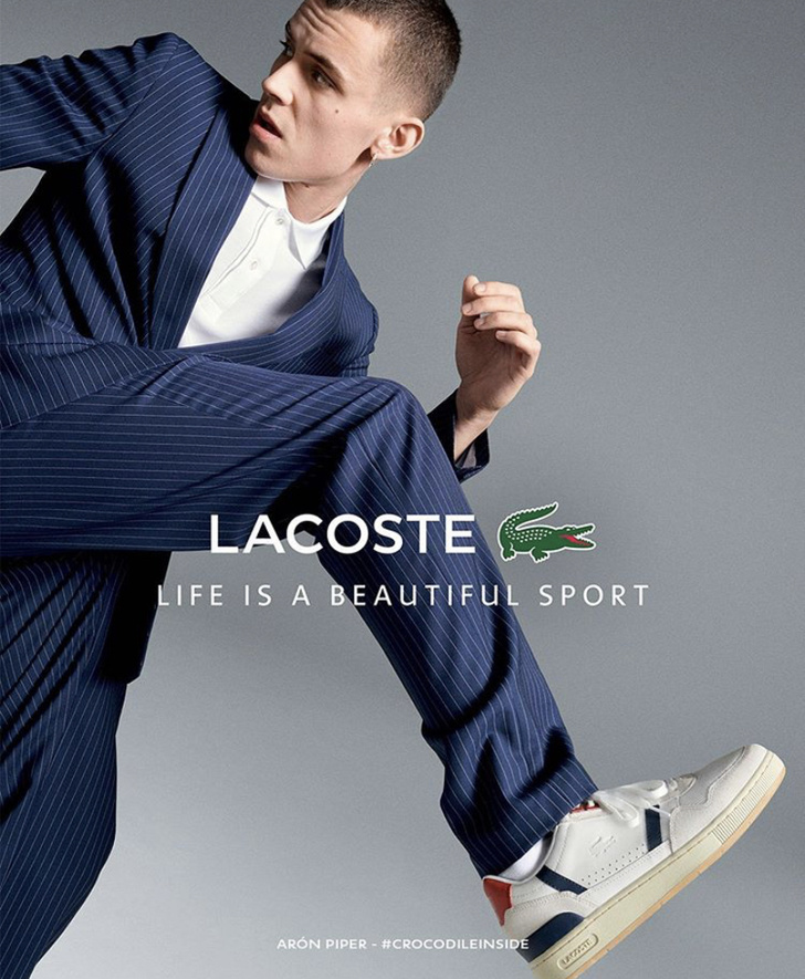 Арон Пайпер снялся в рекламе Lacoste: и еще 5 фактов, которые нужно знать о самом модном актере Европы