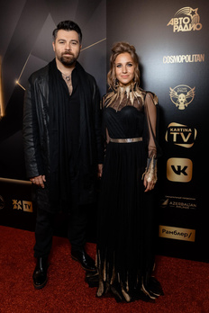 <p>Юлия Ковальчук и Алексей Чумаков на премии «Жара Music Awards-2019»</p>