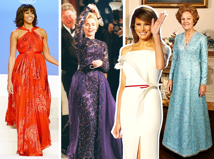 Королевы Белого дома: самые роскошные инаугурационные платья Первых леди