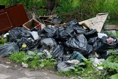 В поселке Лукино демонтировали контейнерную площадку