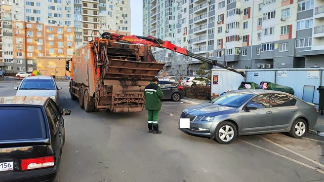 «Мастера» парковки | Источник: Региональный оператор «Природа» / T.me