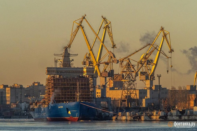 Переменчивое море. Верфи Петербурга получили рекордные 120 млрд выручки при миллиардных же убытках | Источник: Огнев Михаил / «Фонтанка.ру»