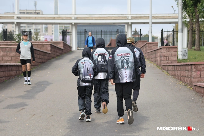 Заявились и профессиональные спортсмены | Источник: Наталья Зайцева / MGORSK.RU