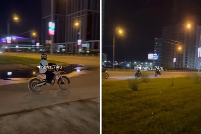 В Челябинске наказали семерых байкеров за ночные гонки