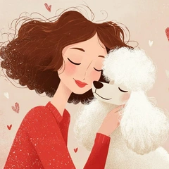 Открытки с собаками: 20 милых картинок для друзей и родных — они точно вызовут улыбку