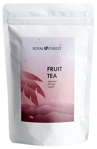 Чай фруктовый Royal Forest Fruit tea каркаде, яблоко, кэроб