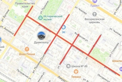 В Чите 1 августа временно ограничат движение транспорта