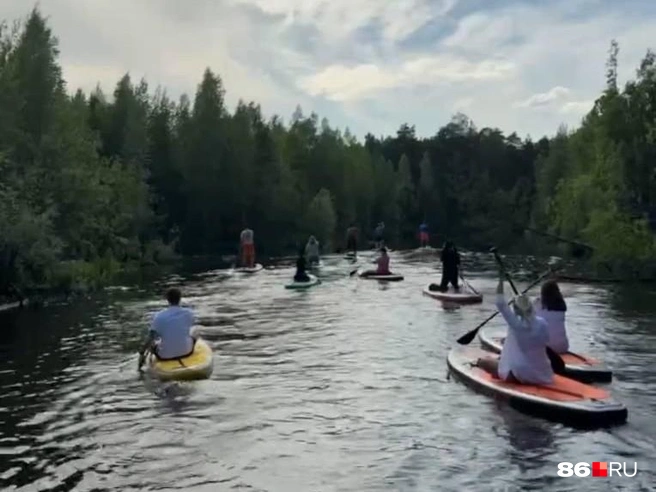 Те самые сап-прогулки | Источник: Анастасия Сидорова