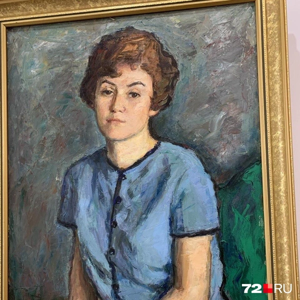 Кетеван Магалашвили, «Девушка в голубом» (1947) | Источник: Полина Перепелица / 72.RU