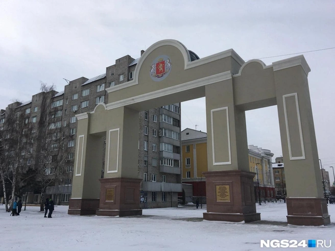 Триумфальная арка после ремонта | Источник: Александра Симутина / NGS24.RU