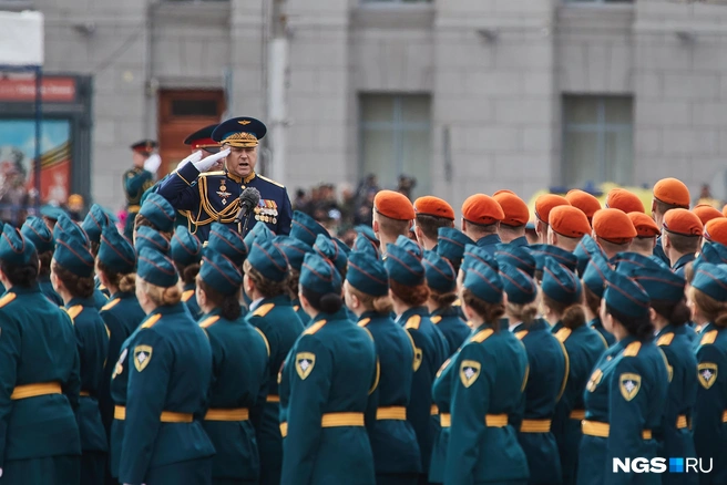 Первый парад в Новосибирске прошел 60 лет назад | Источник: Александр Ощепков / NGS.RU