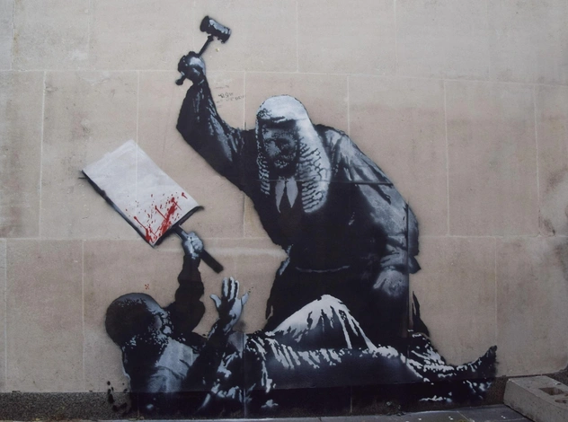 Кто стоит за личностью Бэнкси? Ответ даст его последняя картина