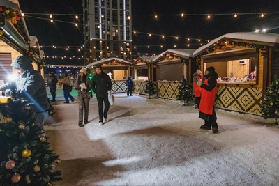 Ярмарка открылась у ТРЦ «Планета»