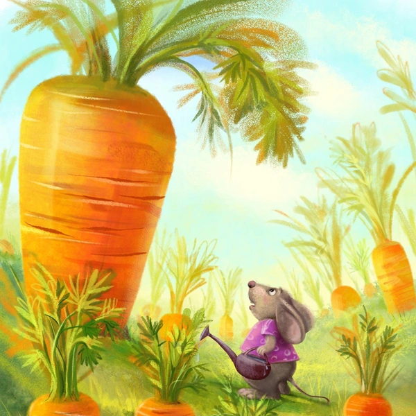 Вот так морковка! | Источник: Зина Фарманова