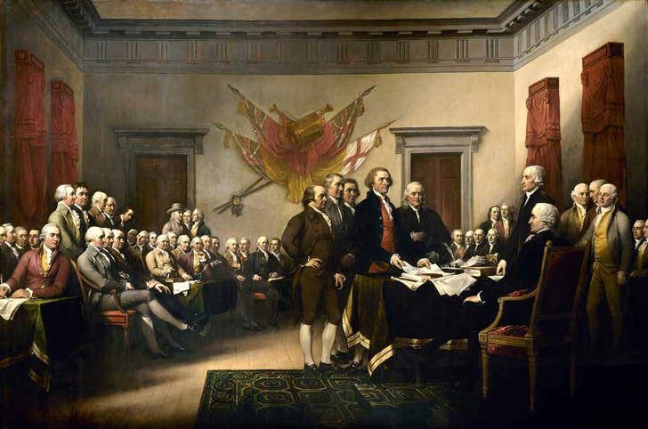 240 лет назад… в США приняли Декларацию независимости