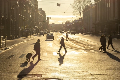 Март в Петербурге похож на апрель: солнце и +12