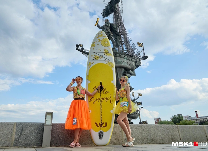 Русалки на реке и Нептуны на досках: в Москве прошел фестиваль «Вот сап, Москва! 2025» | Источник: Дмитрий Толстошеев / MSK1.ru