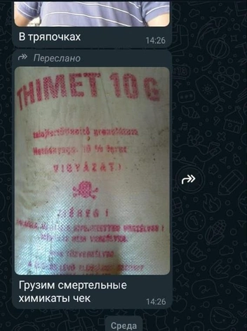 Это последнее сообщение, которое Семен отправил сестре | Источник: предоставлено жителями Георгиевки