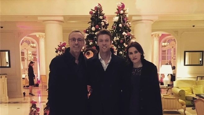 Даниил Квят с родителями | Источник: Даниил Квят / Instagram (экстремистская организация, деятельность запрещена на территории РФ)