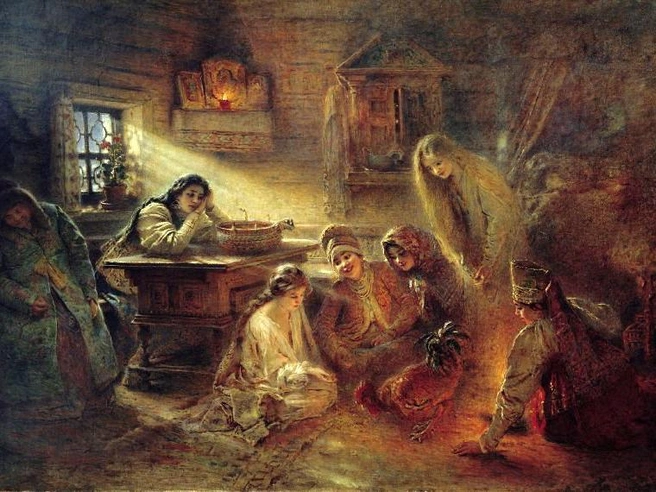Константин Маковский. Гадание. 1905 | Источник: Wikimedia Commons