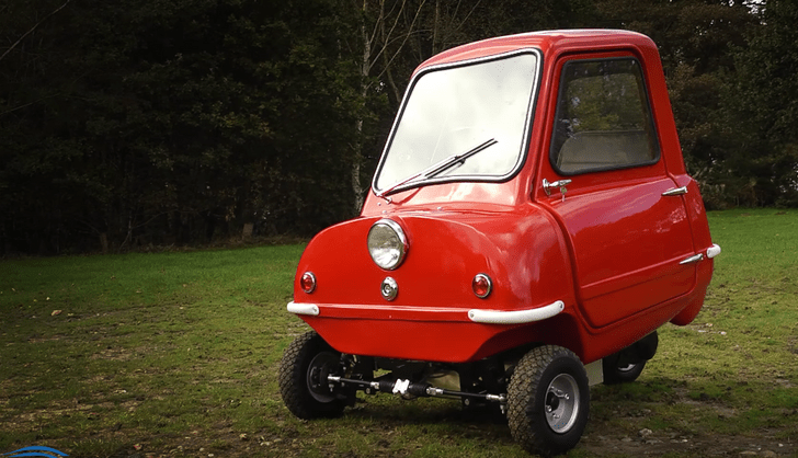 Как чемодан на колесах: посмотрите на самую маленькую машину в мире