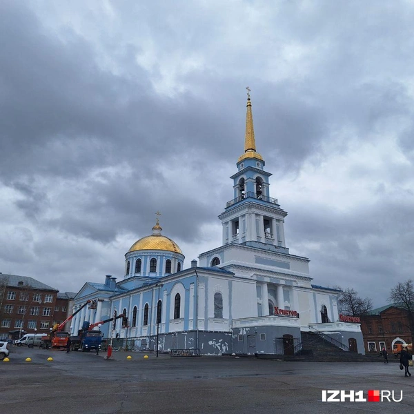 В Благовещенском соборе, где в 1840 году крестили Чайковского, завершили реставрационные работы | Источник: Юлия Дёмина / IZH1.RU