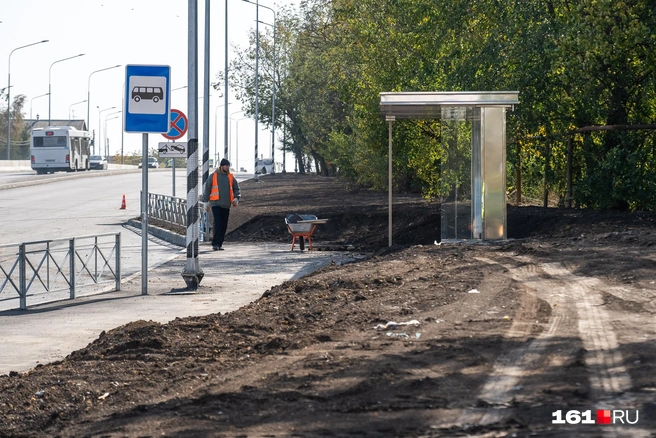 Осталось только доделать «косметику» и дождаться завершения работ со стороны проспекта Королева | Источник: Евгений Вдовин / 161.RU