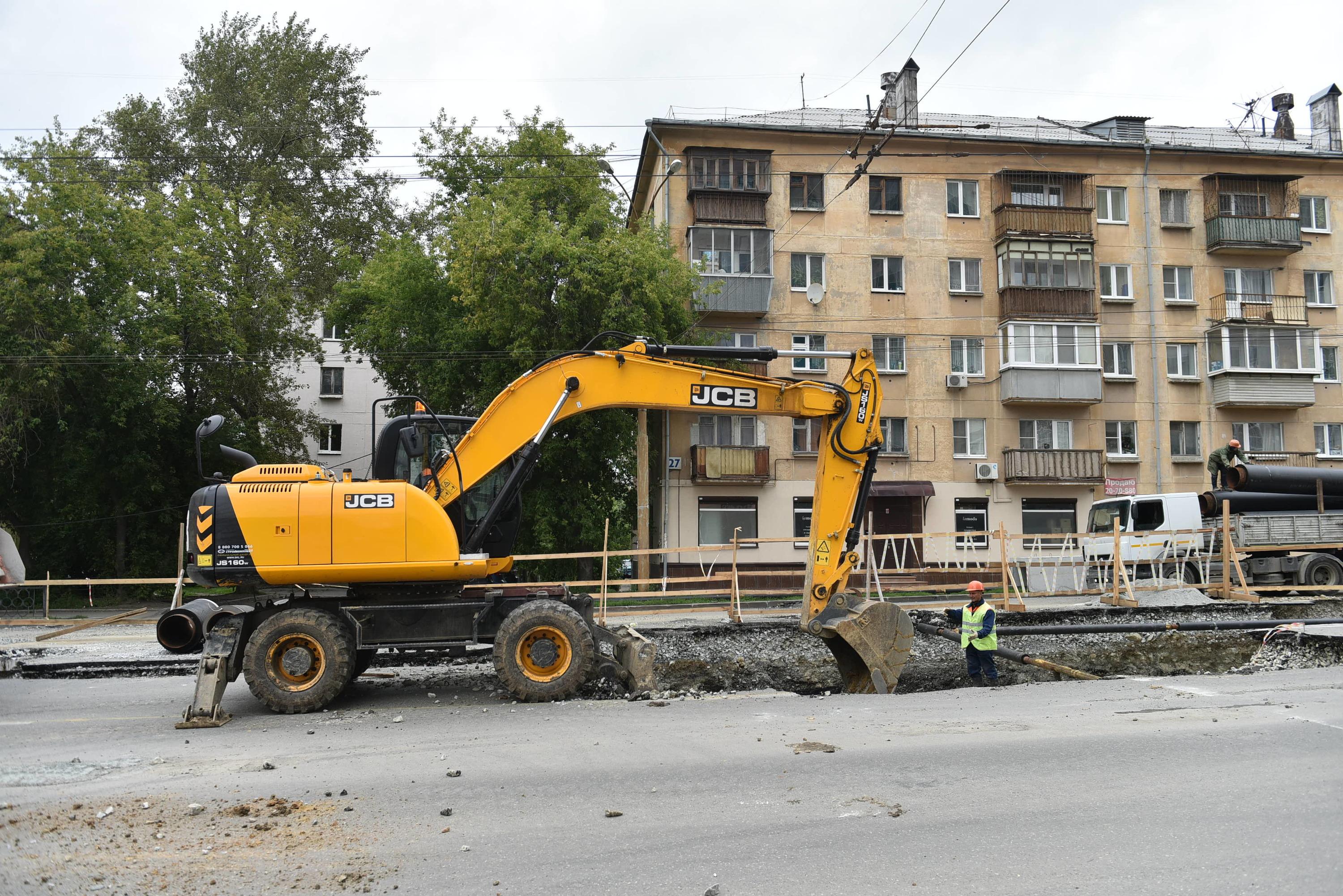 Ограничат движение на Свердловском проспекте из-за ремонта теплосетей в  Челябинске - 6 июня 2023 - 74.ру