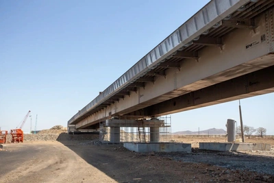 Мост между Россией и КНДР соединили