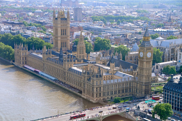 Дворец парламента Великобритании в деталях