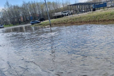 В Петропавловске-Камчатском перекрыли улицу Вольского из-за потопа