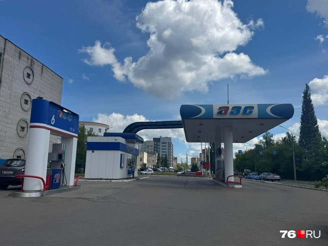 Мы были на АЗС «Анита» на Мышкинском проезде, 12 | Источник: Кристина Геворкян / 76.RU