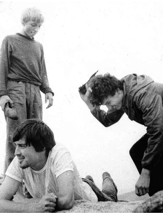 Посвящение в столбисты калошеванием | Источник: архив И. Ковача