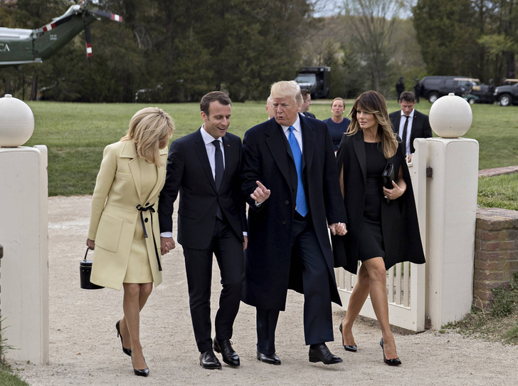Фото №4 - Как Трамп Макрона принимал: самые яркие детали госвизита французской Первой пары в США