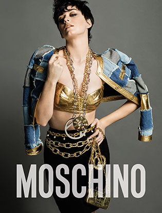 Кэти Перри стала лицом рекламной кампании Moschino