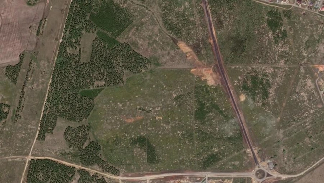 «Привилегия» в 2015-м и 2025-м | Источник: Google Earth