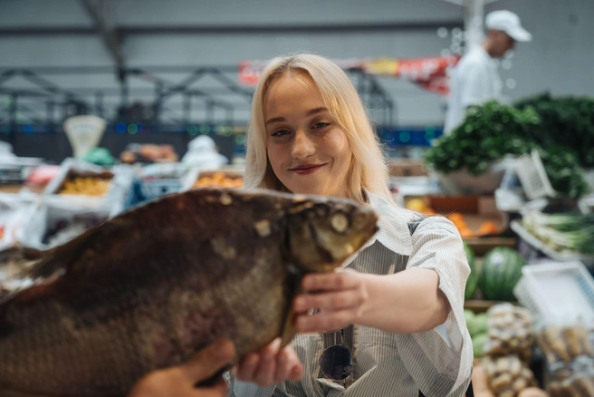 На рынке можно приобрести вкусные продукты для дома и гастросувениры для друзей из других городов | Источник: Самарский Губернский рынок