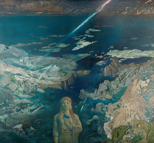 Лев Бакст «Древний ужас», 1908 | Источник: Государственный Русский музей, Public domain, via Wikimedia Commons