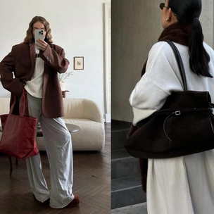 Сумка, в которую поместится все, что нужно этой зимой: 9 лучших макси-моделей от российских брендов