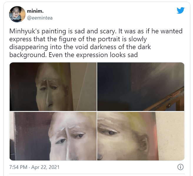 10 доказательств того, что Минхёк из MONSTA X — потрясающий художник