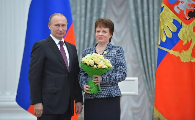 Елена Нечитайлова была единственным «Народным учителем РФ» на Дону | Источник: Тамара Шевченко / Telegram.org