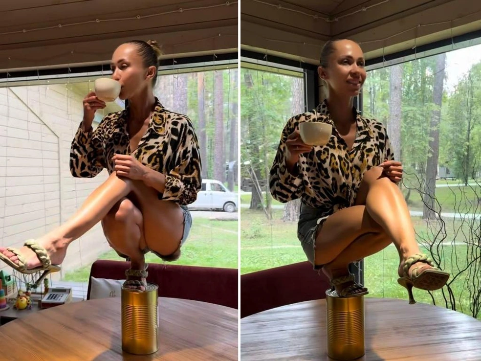 Сибирячка Сабина Курбатова повторила опасный трюк | Источник: sabina_rus54 / Instagram.com* (экстремистская организация, деятельность запрещена на территории РФ)
