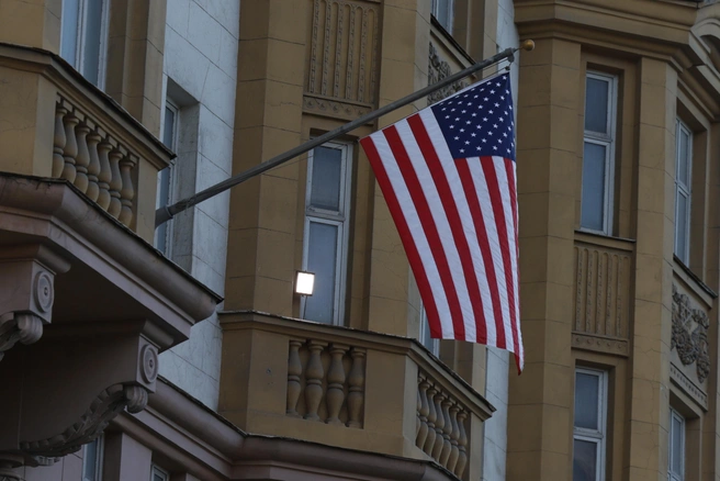 В посольстве США на Украине опровергли отъезд своих дипломатов из Киева | Источник: Артём Устюжанин / MSK1.RU