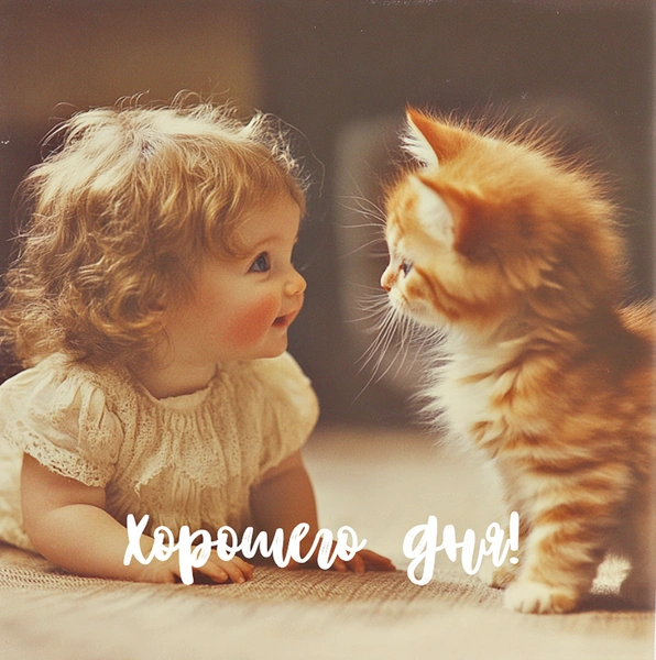 100 открыток с котятами: с добрым утром, с днем рождения и хорошего дня | Источник: Midjorney/Parents