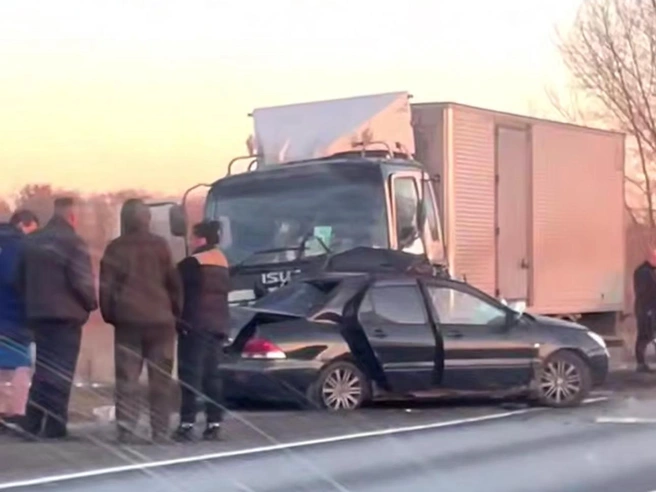 Очевидцы утверждают, что в ДТП есть погибшие | Источник: Сообщения из социальных сетей