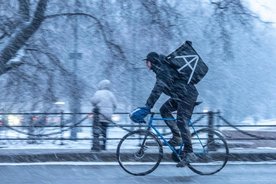 Аномальные морозы в Уфе 25 января