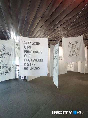 Современное искусство в музее | Источник: Алена Кашпарова / «ИрСити»