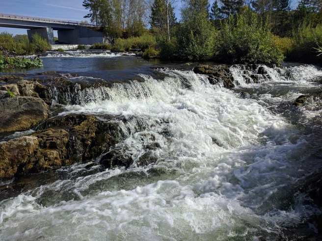 Водопад Суенги. Фото Алексея Кошлякова