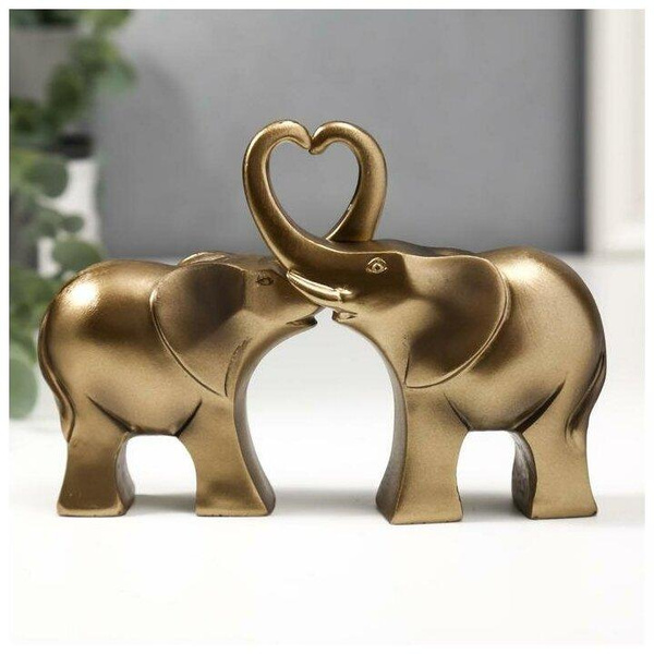 Статуэтка «Два африканских слона»